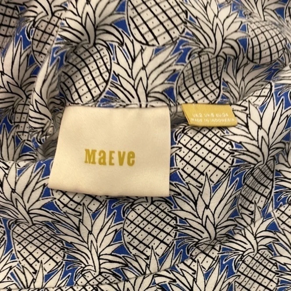Anthropologie Maeve Pineapple Shorts - Picture 7 of 8